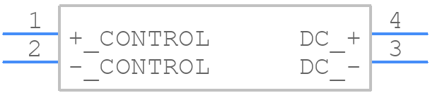 CPC1002NTR - LITTELFUSE - PCB symbol