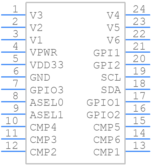 LTC2936IGN#PBF - Analog Devices - PCB symbol
