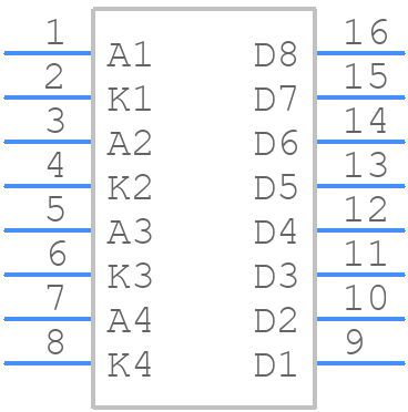 AQS221R2S - Panasonic - PCB symbol