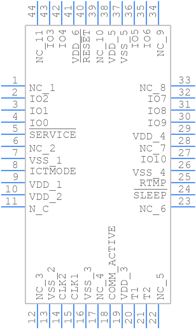 14222R-800 - Adesto Technologies - PCB symbol