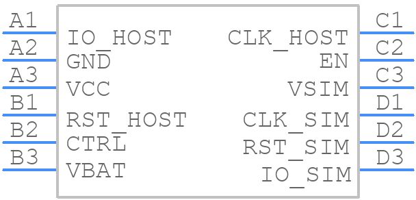 NVT4555UK - NXP - PCB symbol
