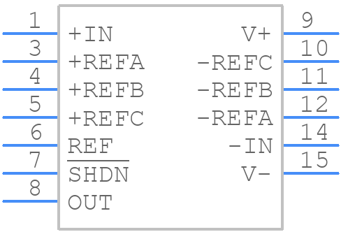 LT6376IDF#PBF - Analog Devices - PCB symbol