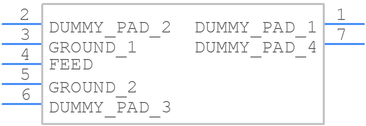 LSP69001299TR - Kyocera AVX - PCB symbol