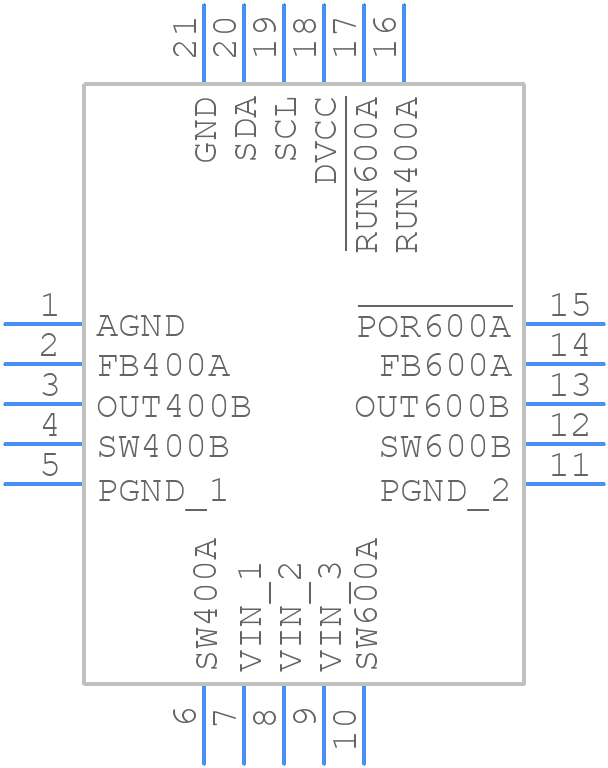LTC3562EUD#TRPBF - Analog Devices - PCB symbol