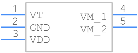 XB5353A - Xysemi - PCB symbol