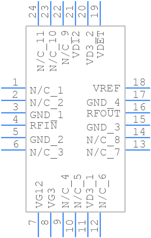 MAAP-011202 - MACOM - PCB symbol