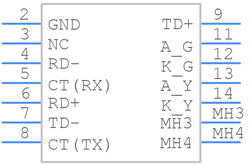 93767-8126 - Molex - PCB symbol