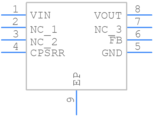 MAQ5281YMME-TRVAO - Microchip - PCB symbol