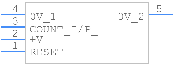 100540 MICROCOUNT I - Fargo - PCB symbol