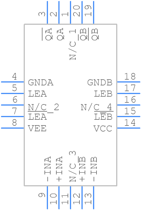 SPT9689AIP - EXAR - PCB symbol