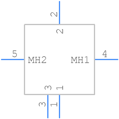 5-1375582-2 - TE Connectivity - PCB symbol