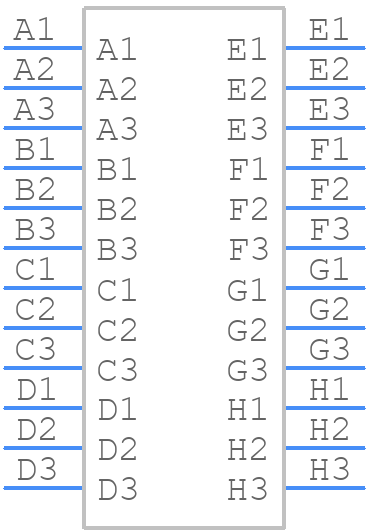 73358-1041 - Molex - PCB symbol