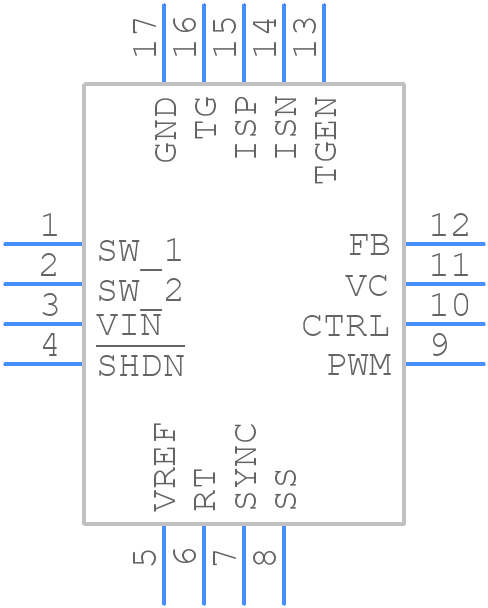 LT3517EUF#PBF - Analog Devices - PCB symbol