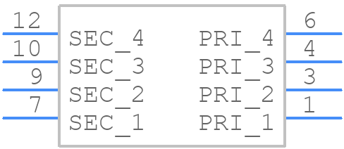 14A-20-12 - Bel - PCB symbol