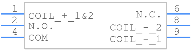 ADJ13012 - Panasonic - PCB symbol