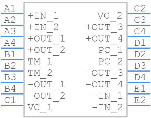 MVTM36BF060M020A00 - VICOR - PCB symbol