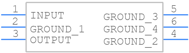 HFCG-1760+ - Mini-Circuits - PCB symbol