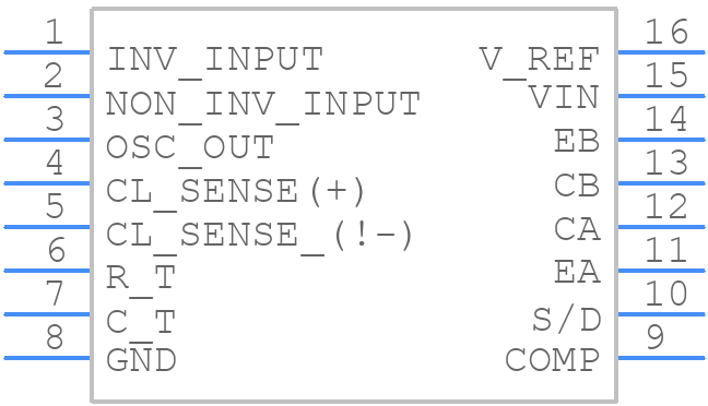 UC3524DWG4 - Texas Instruments - PCB symbol