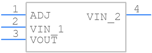 LM337IMPX NOPB - Texas Instruments - PCB symbol