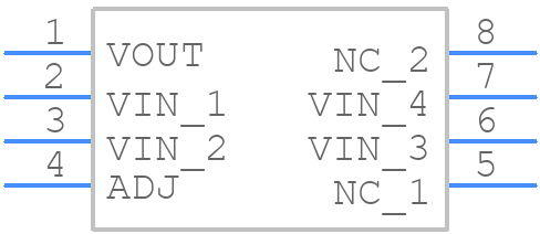 LM337LM - Texas Instruments - PCB symbol