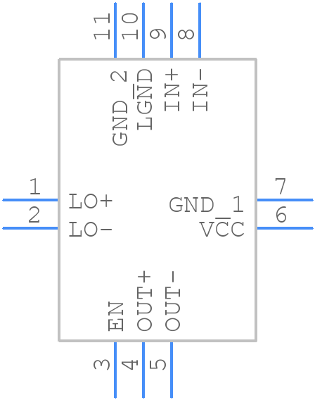 LTC5562IUC#TRMPBF - Analog Devices - PCB symbol