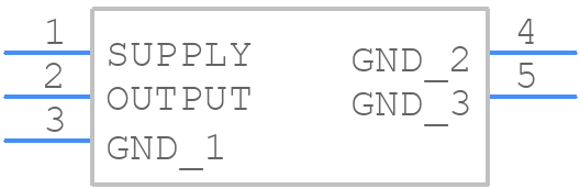 A3212EELLT-T - Allegro Microsystems - PCB symbol