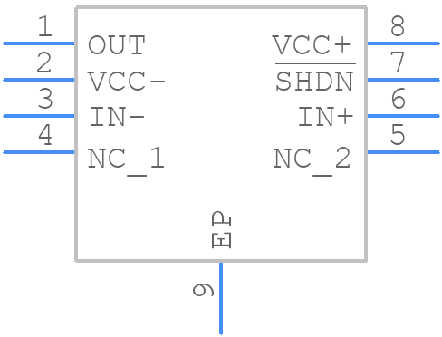 TSV630IQ2T - STMicroelectronics - PCB symbol