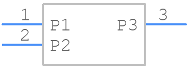 MAX5491TC05000+T - Analog Devices - PCB symbol