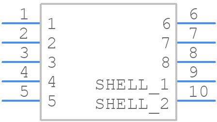 5750338-1 - TE Connectivity - PCB symbol