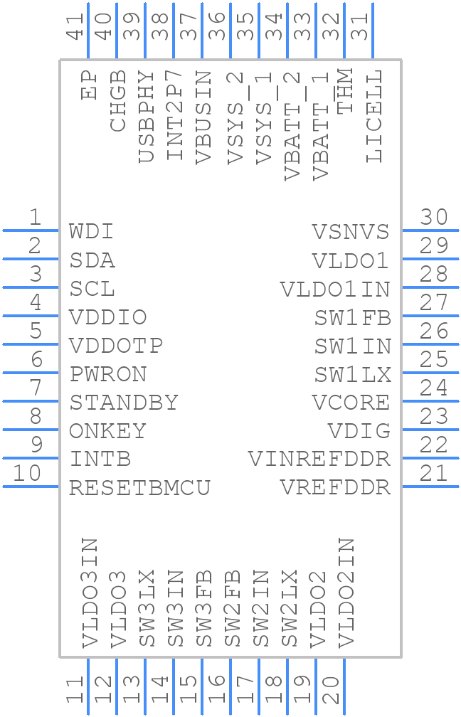 MC34PF1550A0EP - NXP - PCB symbol