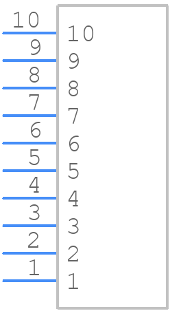 SS-110-TT-22 - SAMTEC - PCB symbol