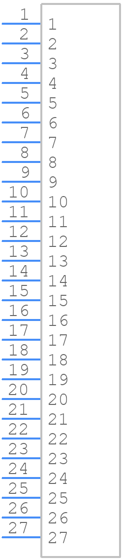 SQT-127-01-FMX-S - SAMTEC - PCB symbol