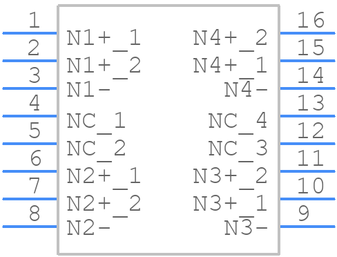 E2023NL - Yageo Group - PCB symbol