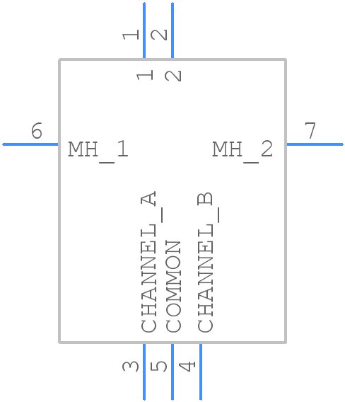 PEC12R-3022F-S0024 - Bourns - PCB symbol