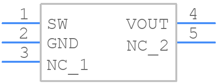 TPS613223ADBVR - Texas Instruments - PCB symbol