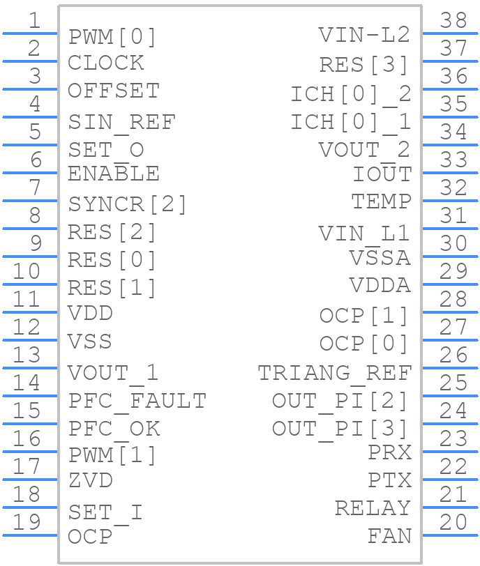STNRGPF02TR - STMicroelectronics - PCB symbol