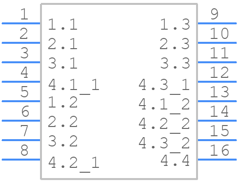 PET-02-02-L-VT - SAMTEC - PCB symbol