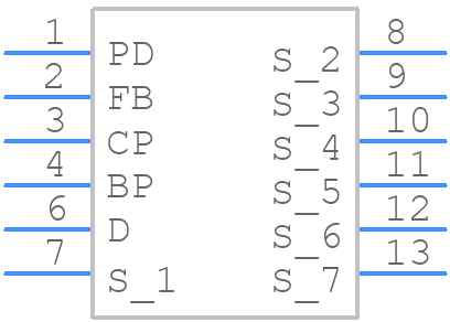 LNK6773K-TL - Power Integrations - PCB symbol