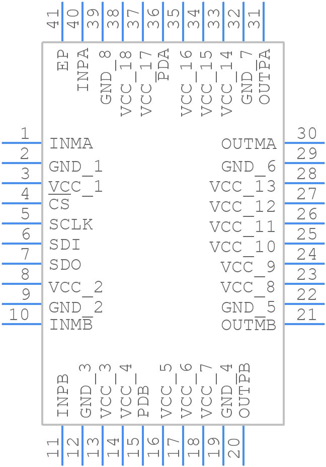 LMH2832IRHAR - Texas Instruments - PCB symbol