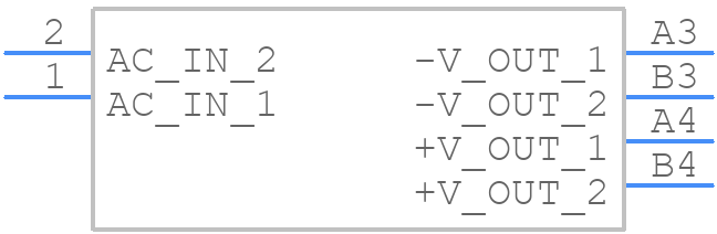 TMT 50105 - Traco Power - PCB symbol