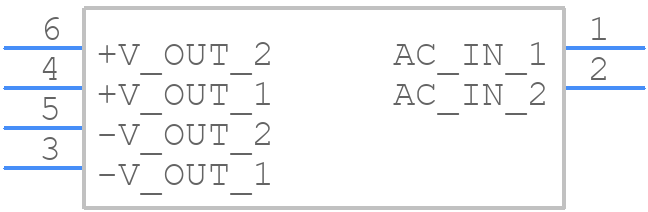 TMT 50148 - Traco Power - PCB symbol