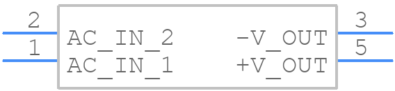 TMT 15124 - Traco Power - PCB symbol