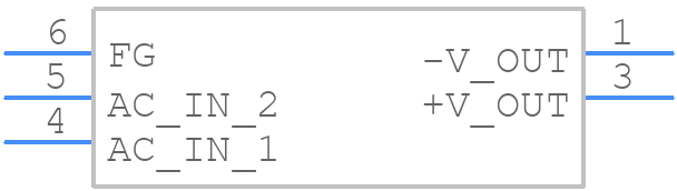 TMS 15112 - Traco Power - PCB symbol