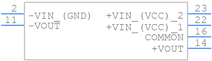 THM 3-4823WI - Traco Power - PCB symbol