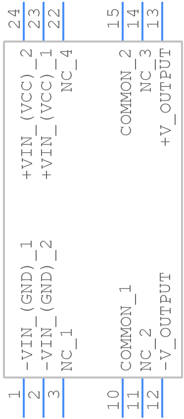 TES 3-4822 - Traco Power - PCB symbol