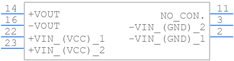 TEN 5-1210 - Traco Power - PCB symbol