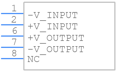 IW1205SA - XP POWER - PCB symbol