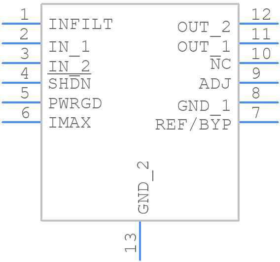 LT3066EMSE#PBF - Analog Devices - PCB symbol