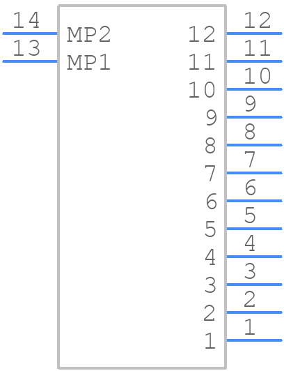 FH34SRJ-12S-0.5SH(50) - Hirose - PCB symbol
