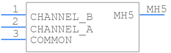 ESD1D-S00-GC0024L - Bourns - PCB symbol